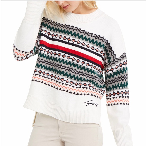 Tommy Hilfiger Sweaters - Tommy Hilfiger Fair Isle Sweater - Size: M
